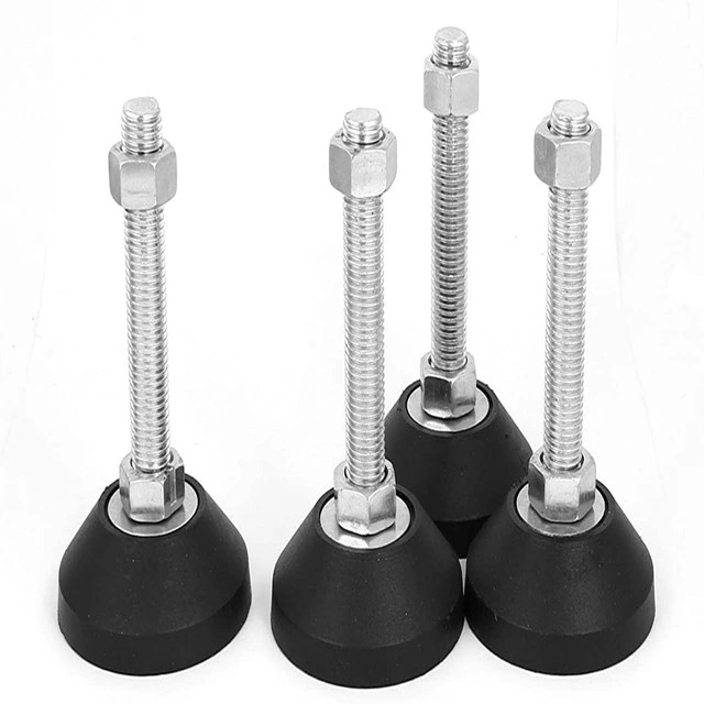 Industrial Nylon Adjustable Swivel Leveling Feet Furniture Legs Table Screw Foot Table Levelers