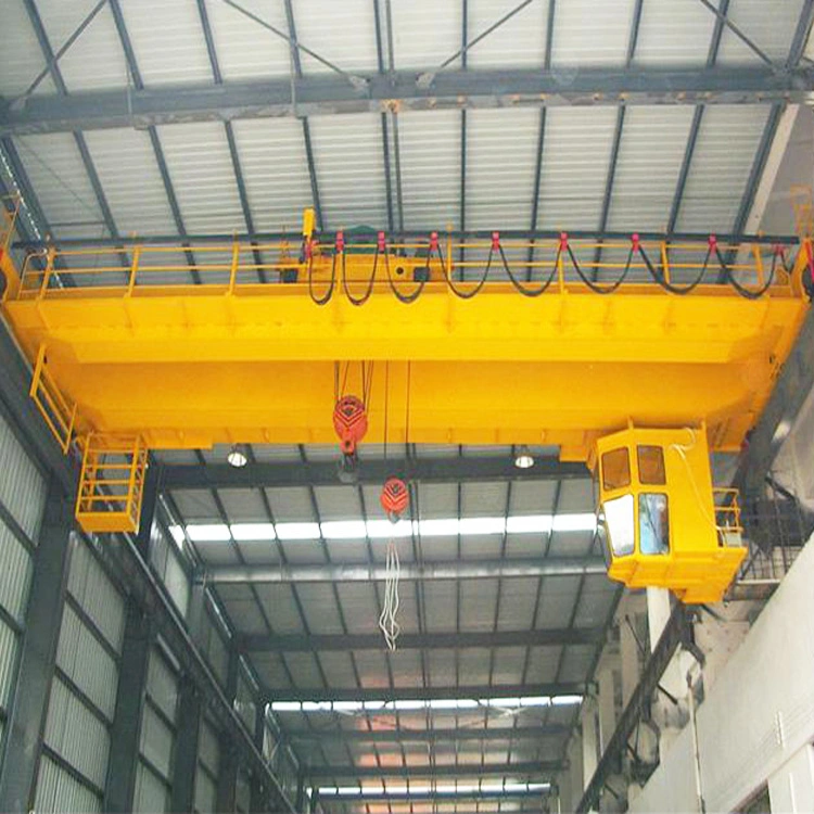 European Style Double Beam Girder Overhead Bridge Crane 25 Tons Span 20m Lifting Height 9m