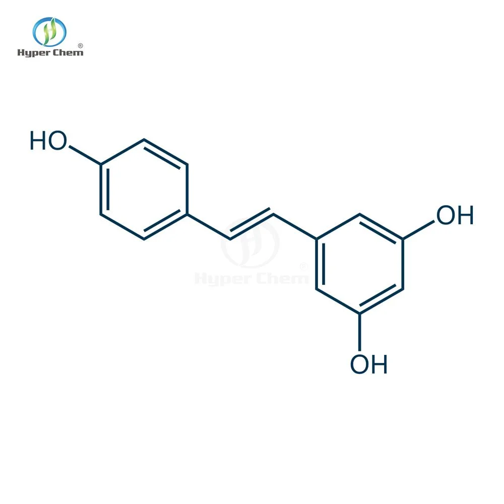 98% استخراج النبات Resveratrol/Giant Knotrant استخراج 501-36-0 مضاد الأكسدة خام التجميلي المواد تبييض مضادات الشيخوخة