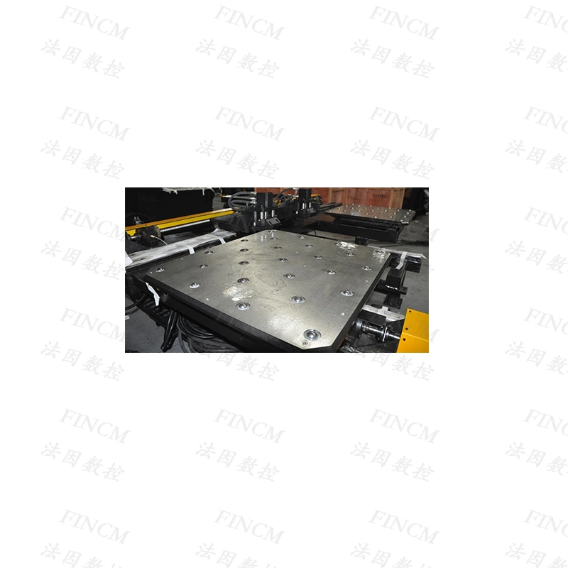 CNC Connection Plate Drilling Machine FINCM hot sale Large Hydraulic Cnc Punch Machine Hole Punching