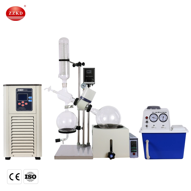 5L Lab Scale Alcohol Distillation Price Vacuum Rotary Evaporator Equipment