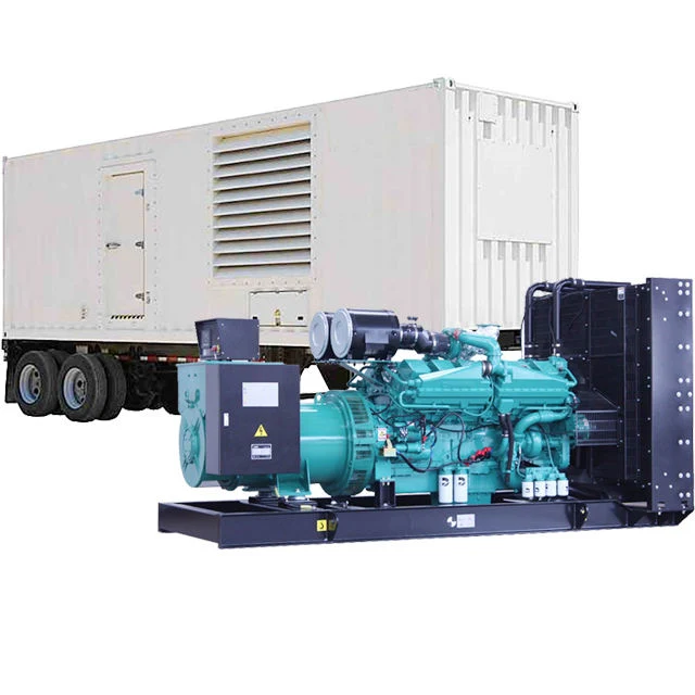 1100kw/1400kVA Heavy Duty Power Plant Container Type Diesel Generator