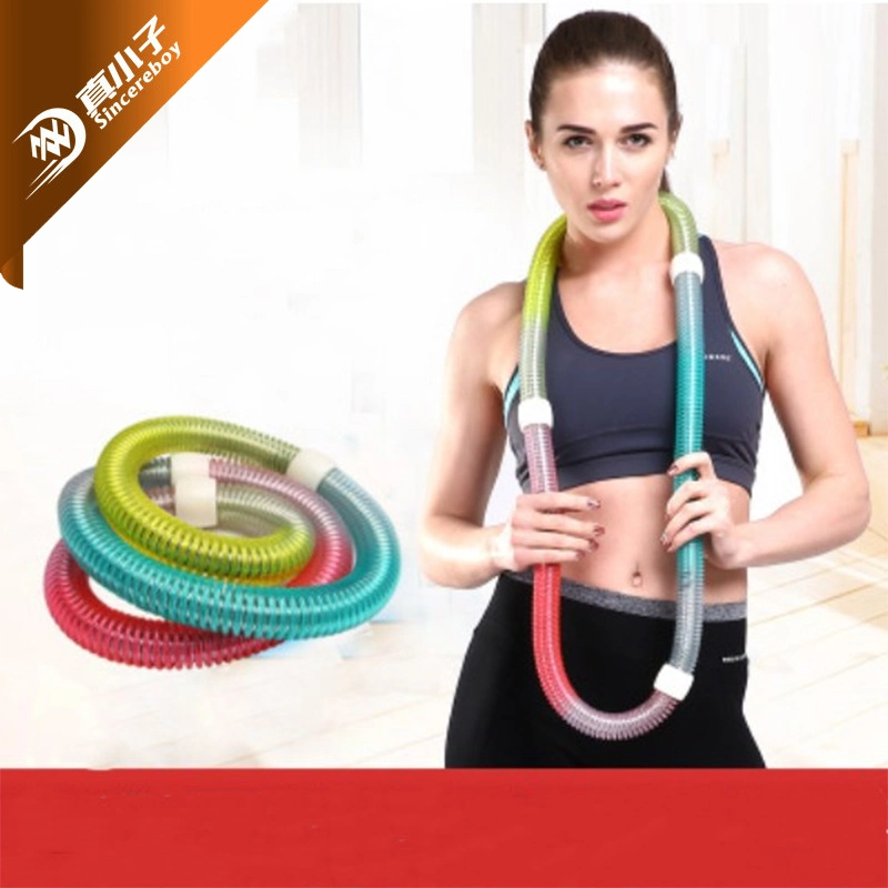 OEM Foldable Plastic Multifunctional Hula Hoop Fitness Padded Exercise Gym Workout Hola Hoops