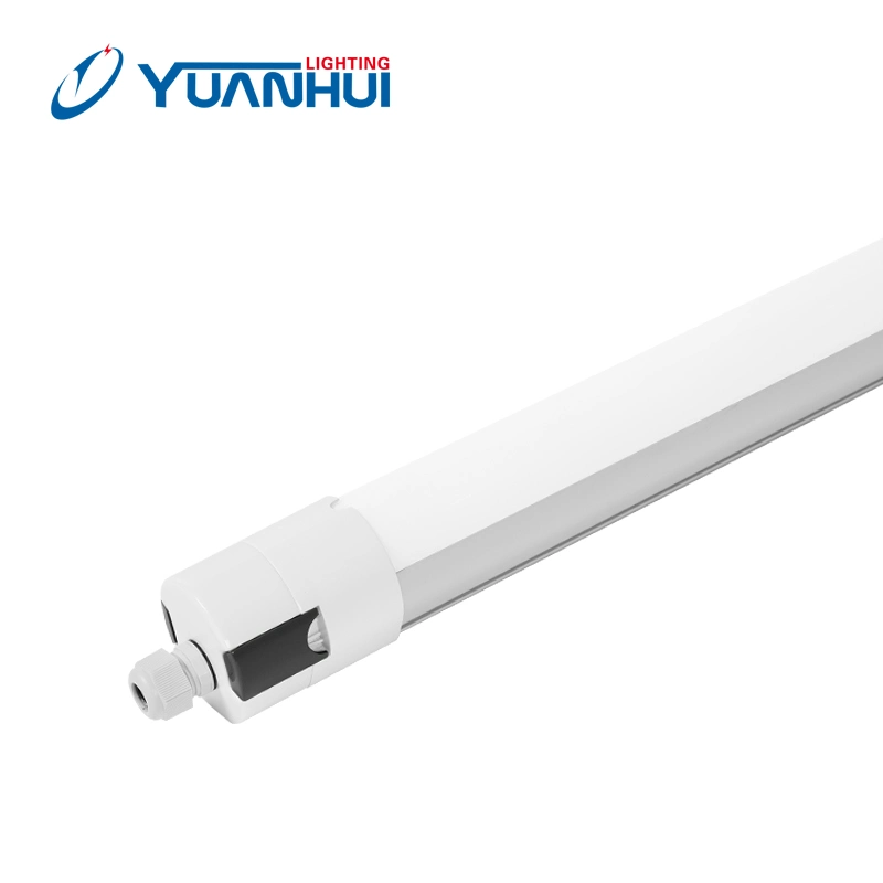 IP65 Extrusion Integrated LED Triproof Tube Light Hot Selling Waterproof LED Tunnel Tri-Proof Lighting