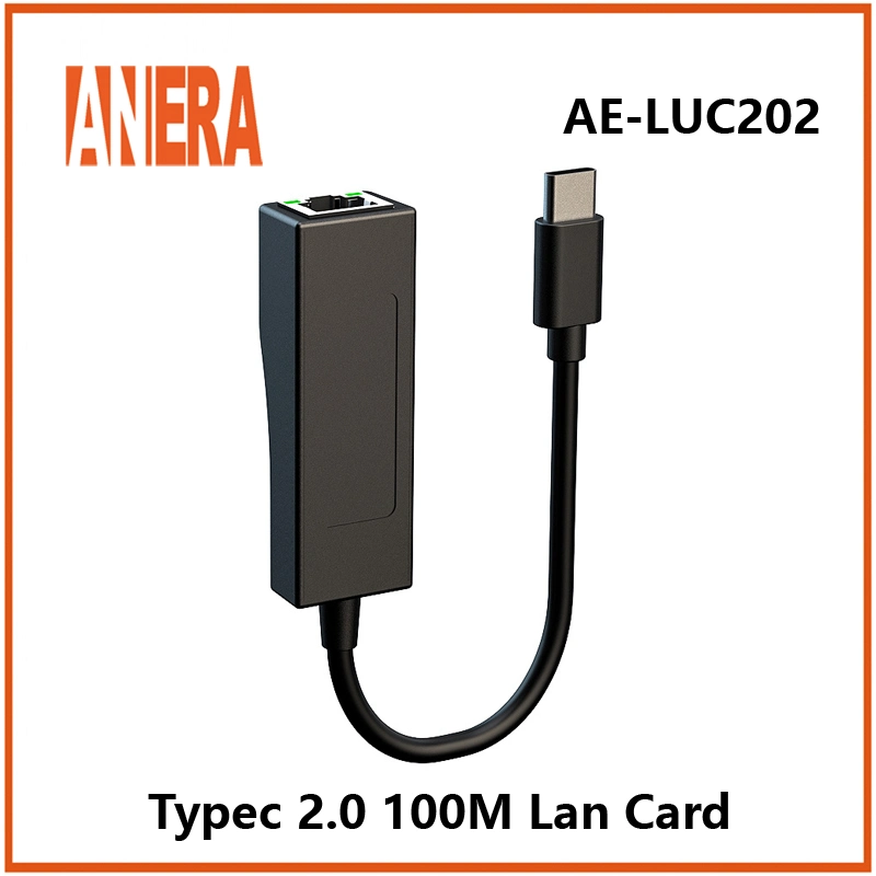 Adaptador USB Typec 2.0 para Ethernet de novo estilo de alta velocidade Placa de rede LAN RJ45