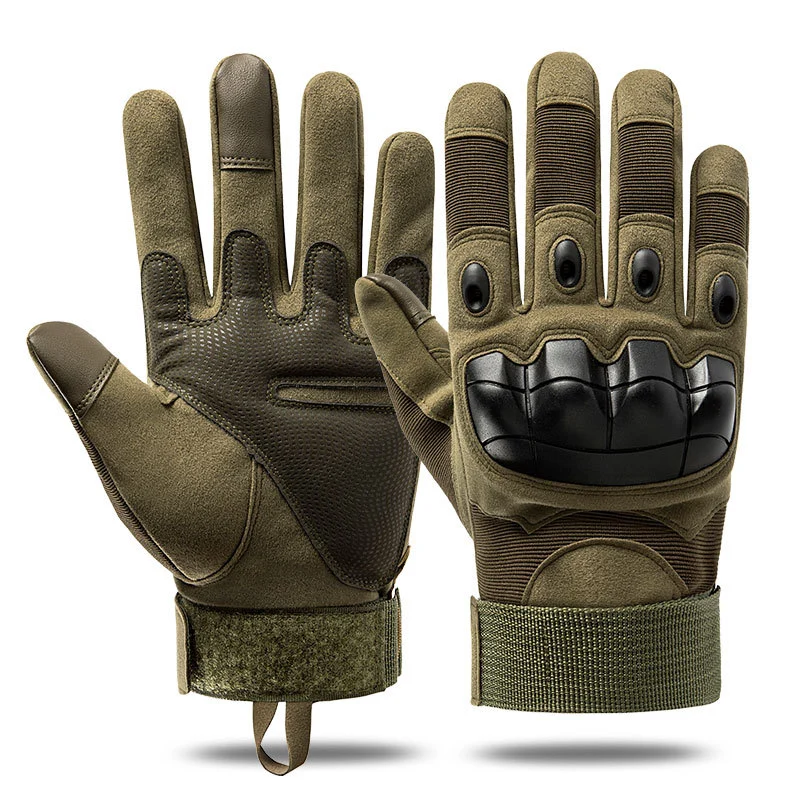 Full Finger Hard Knuckle Military Tactical Gloves