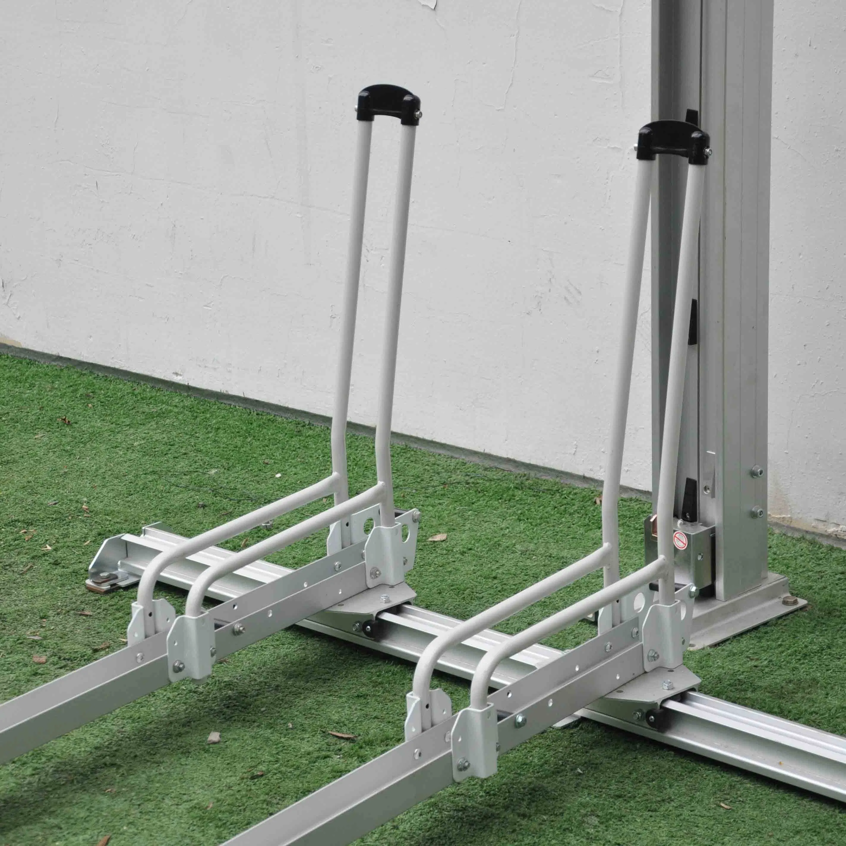 Adjustable Double Decker Bike Parking Rack Display Stand Storage