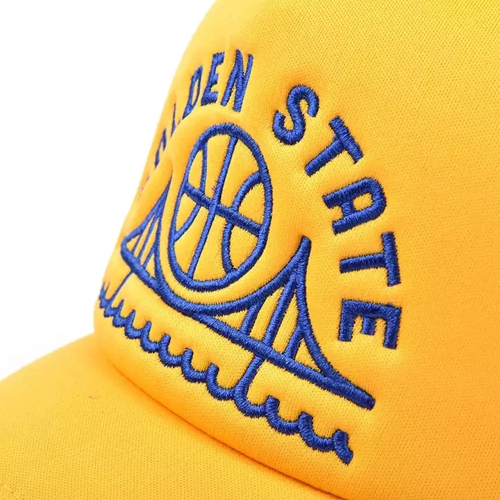 Mayorista/Proveedor Golf Gorras Custom Foam Mesh 5 Panel bordado Logo Sombrero de camionero al aire libre