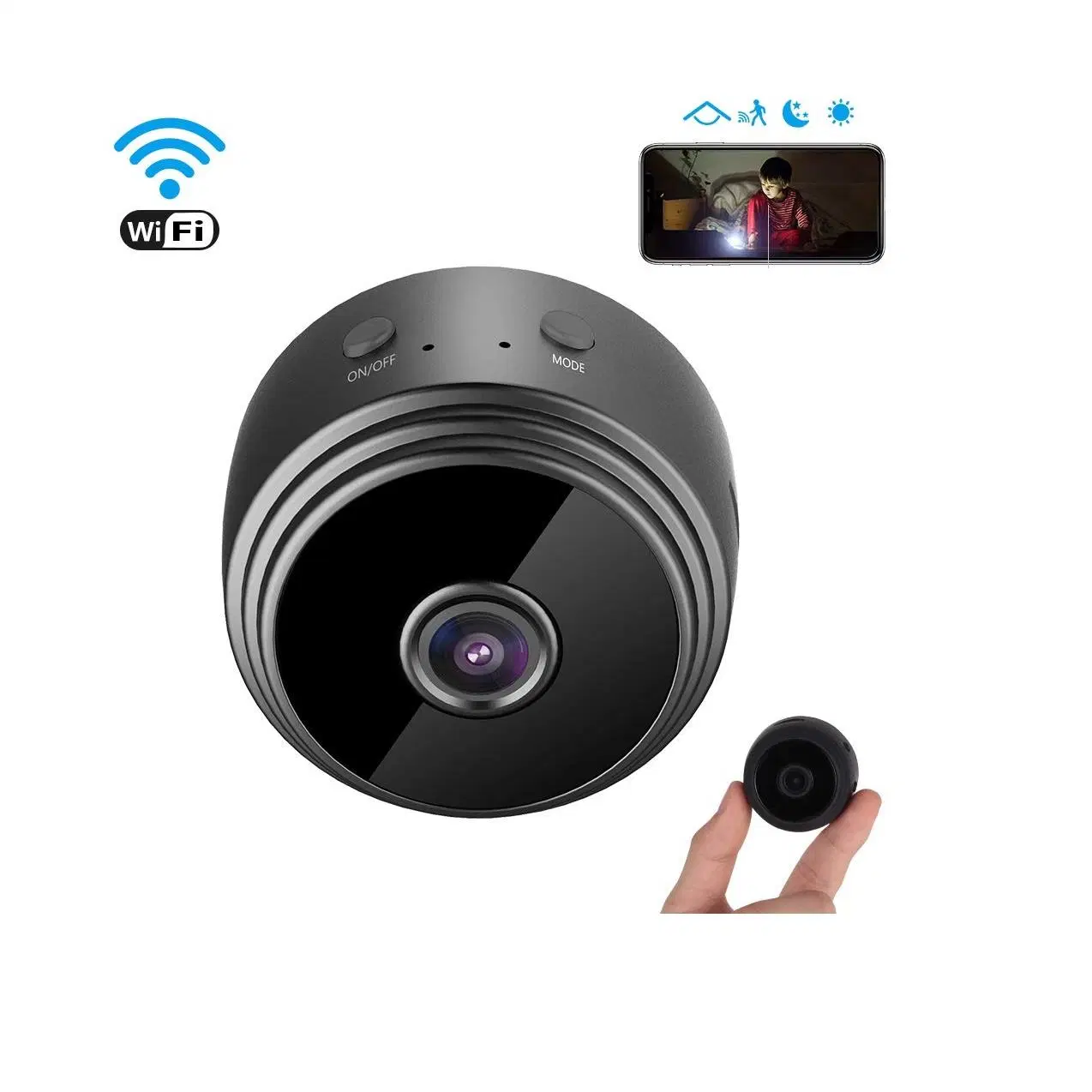 2023 Hot Sell A9 Network HD 1080P Infrared Night Vision Mini Camera