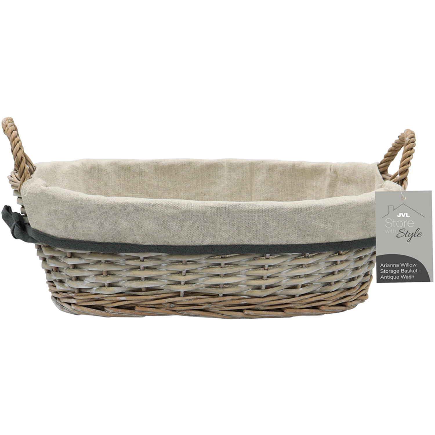 Hot vendendo Oval Willow Storage Cesta de tecelagem Cesta para casa Armazenamento