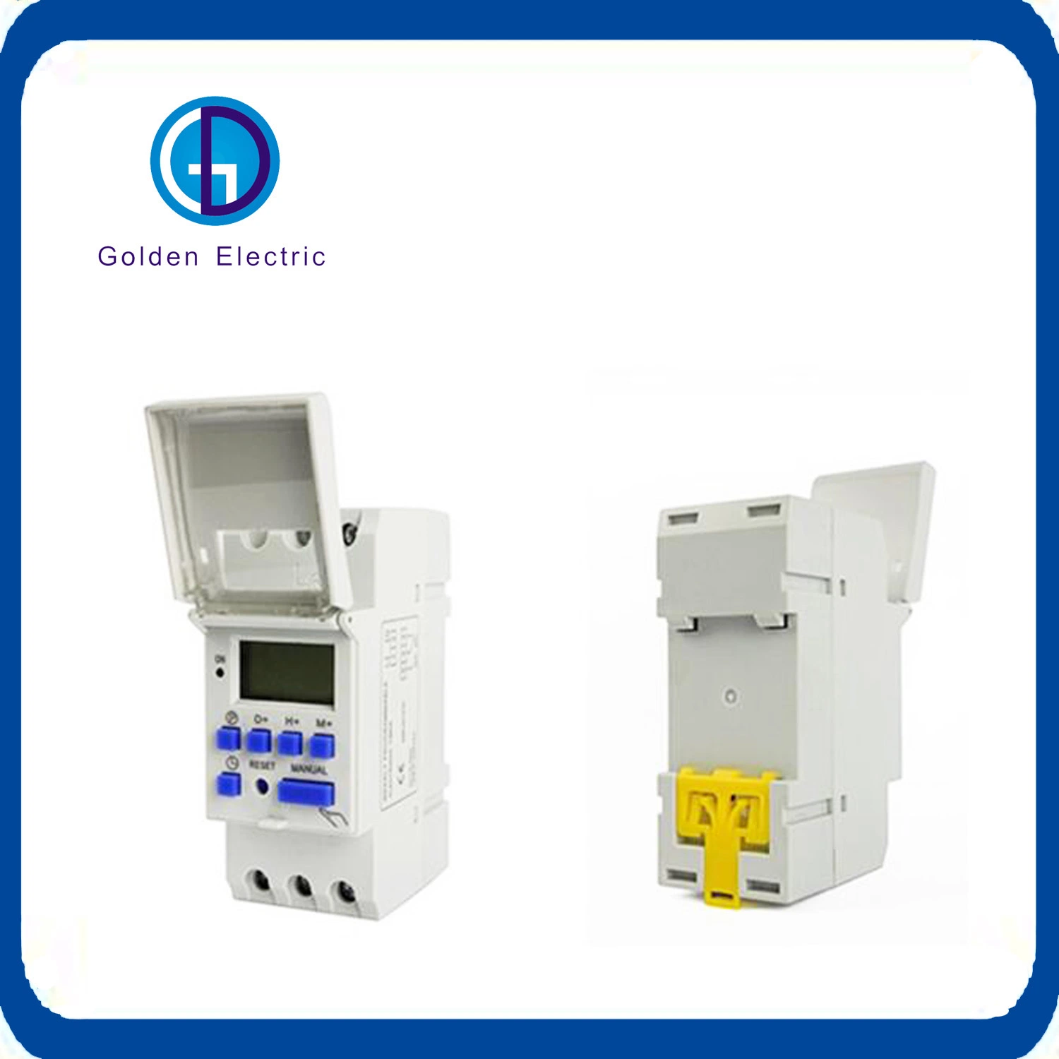 Ahc15t 50Hz 24 Hour Digital Time Switch DIN Rail Timer Switch