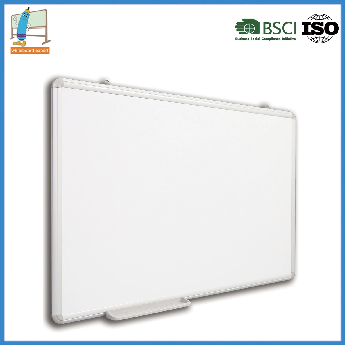 Original Factory Magnetic Dry Erase White Board, 18 X 24 Inches, Aluminium Frame