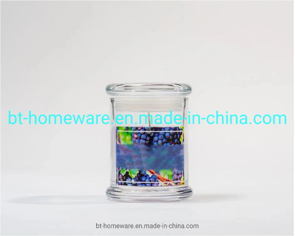 Wholesale/Supplier 200ml Glass Candle Jar Glass Container Glass Candle Cup with Sealing Glass Lid