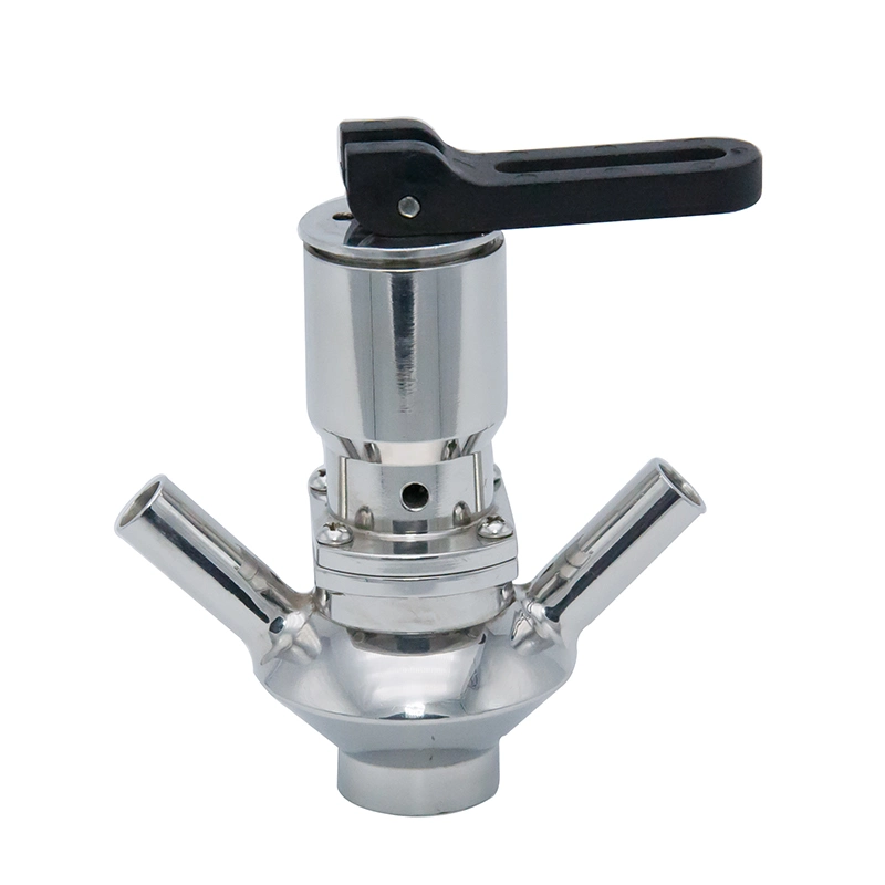 SMS DIN Food Grade Steel Asplic Sampling Valve