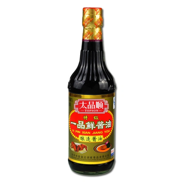 Top Quality 3-Mcpd Free Soya Sauce 1.7L with Factory Price