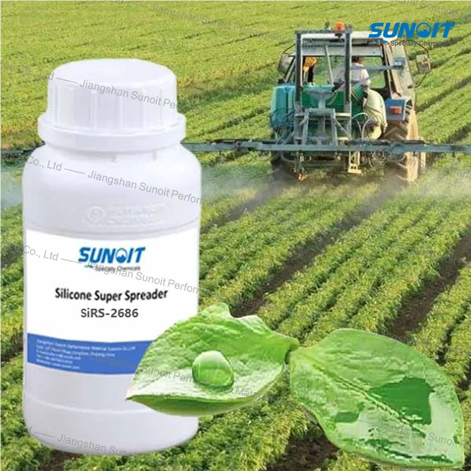 Polyether Modified Silicone Oil Super Wetting Surfactant Spraying Agent for Agrochemicals