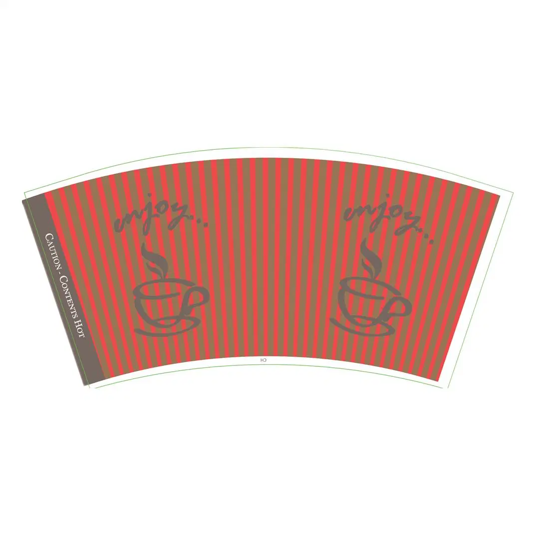 1-6 Colors Printing Paper Cup Fan