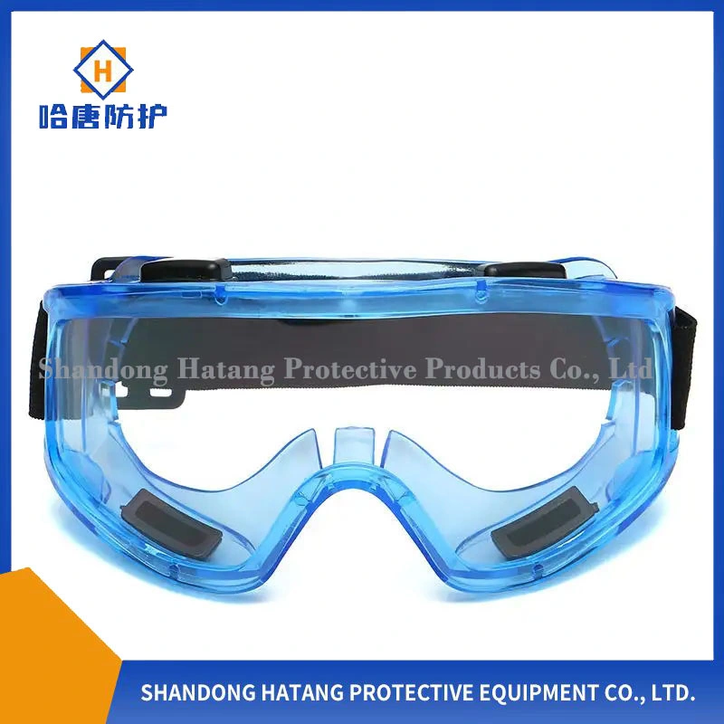 Custom Safety Goggles Work Safety Glasses Transparent Anti-Scratch Anti-Fog Lab Industrial Safety Multi Use Adjustable Dust Prot