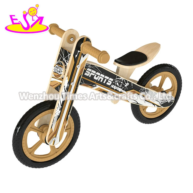 Nouveau design Ride on Toys vélo d'équilibre moto en bois pour Tout-petits W16c342