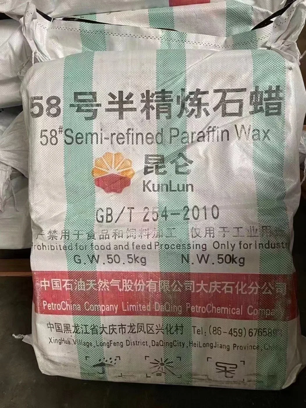 Kunlun cera de parafina para velas haciendo bolitas 58-60