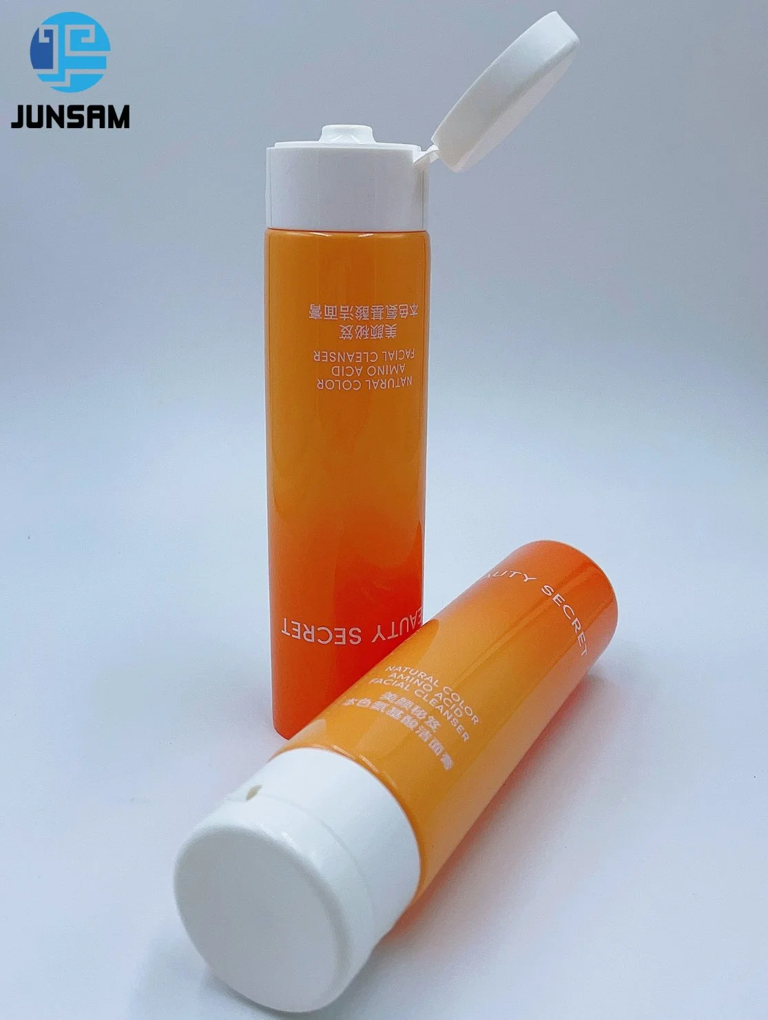 5 Schichten HDPE Kunststoff Squeeze Tube für Gesichtswäsche Kosmetik Verpackung