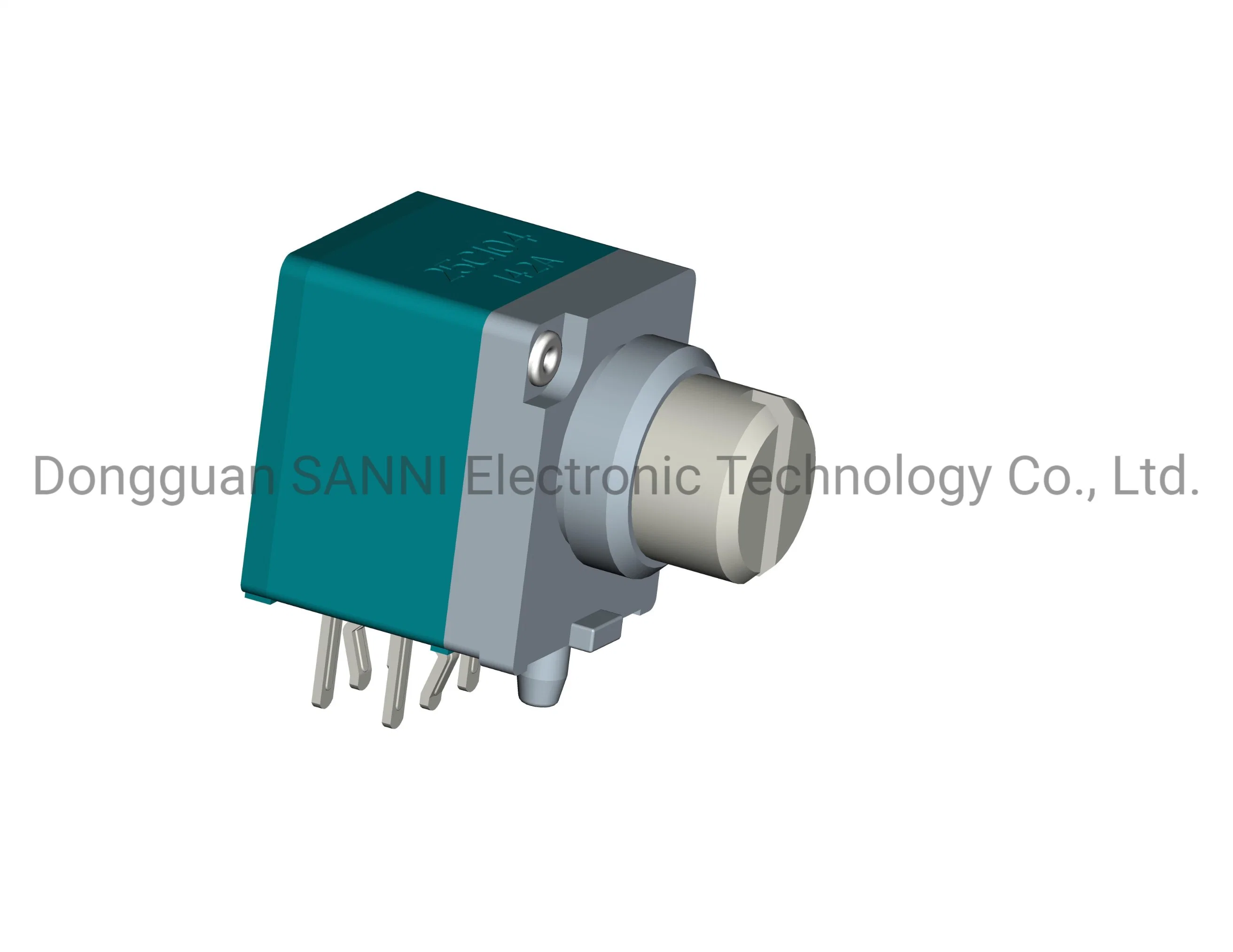 RV91J0G0SR Dual-Unit Metal Shaft Sealed Potentiometer