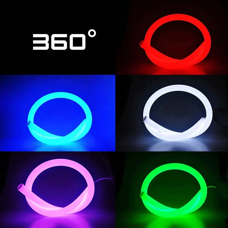 أنبوب نيون LED بتقنية Neon Flex LED بزاوية 360 درجة بمقاس 20 مم