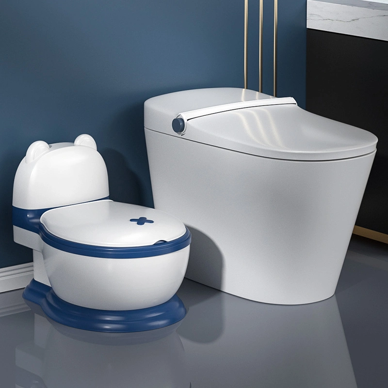 PVC bon marché écologique enfants taille Simulation plastique commode toilette Siège Dernière pot pour bébé