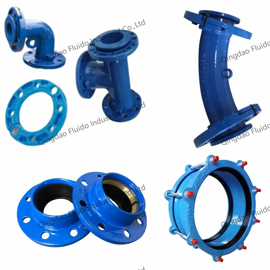 ISO2531 En545 En598 Ductile Iron Pipe Fittings for Portable/Sewerage Water Pipeline / Irrigation System