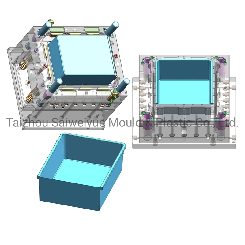 Crianças brinquedo da gaveta de triagem de crianças do molde plástico Arquivos de Gabinete de Armazenagem de Moldes de Injecção