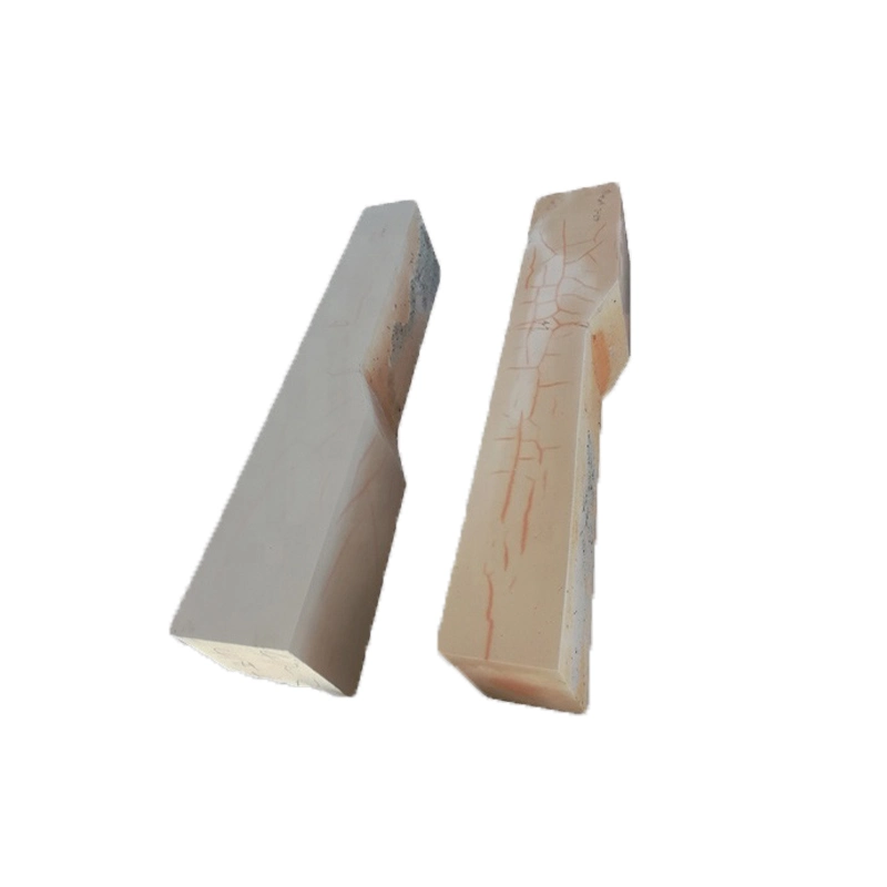 Fire Resistant Brick Fused Cast Materials Azs Block for Glass Smelting Furnace