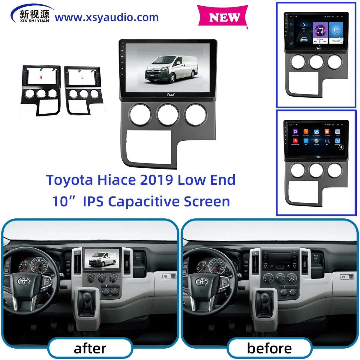 Utility Android GPS Tc113 Toyota Sea Lion Low Configuration 19 Modelle Auto Auto-Navigation mit Fashion Design