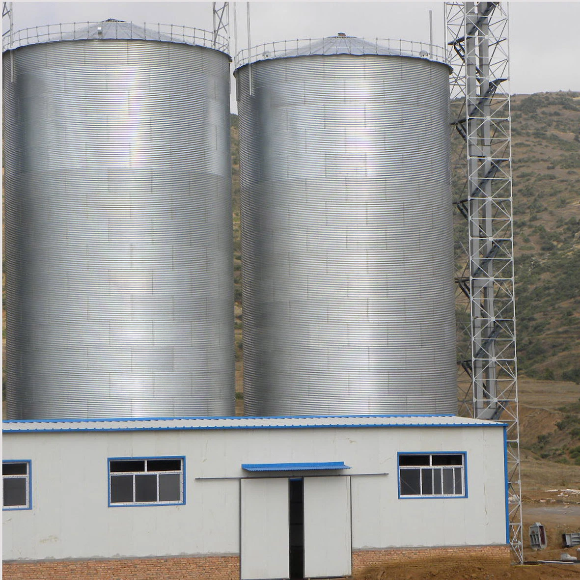 Galvanzied Corn Storage Steel Silo for Sale