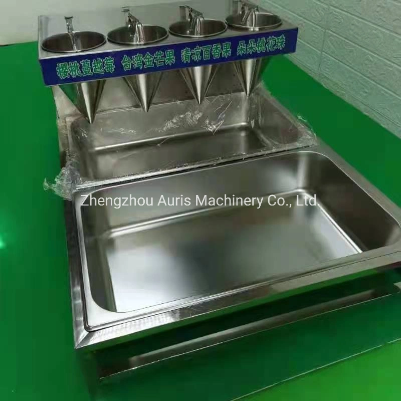 High Efficient Bursting Juice Jelly Pearl Balls Molding Machine Fruit Juice Popping Boba Maker Machine Popping Boba Production Line