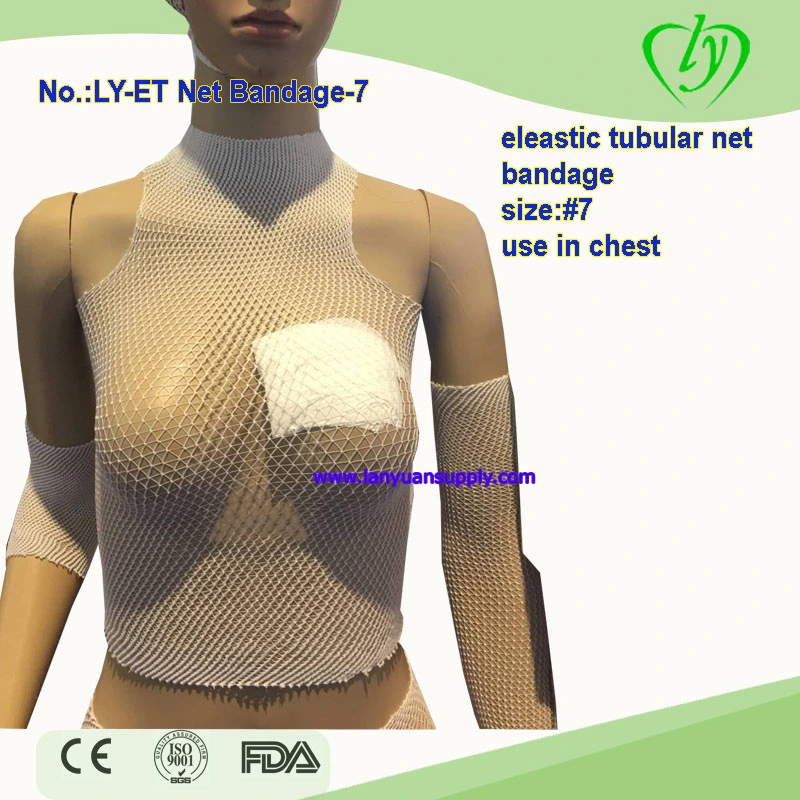 Fabricantes profesionales Lightweight Medical Net vendaje elástico