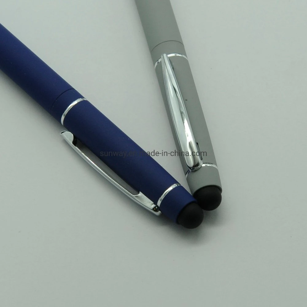 Stylus Touch Screen Twisty Metal Ballpoint Pen for Android Phone