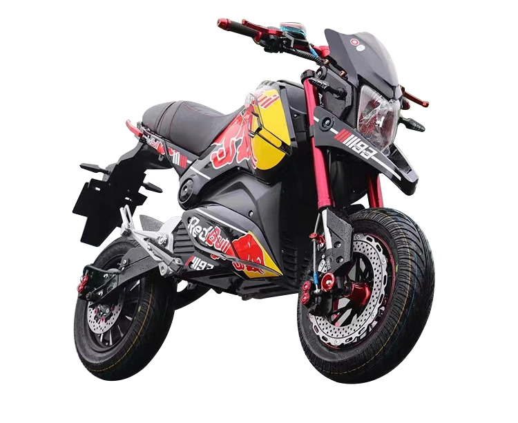 Electric Racing Motorcycle 72V 2000W Sport Motorcycle with High Speed