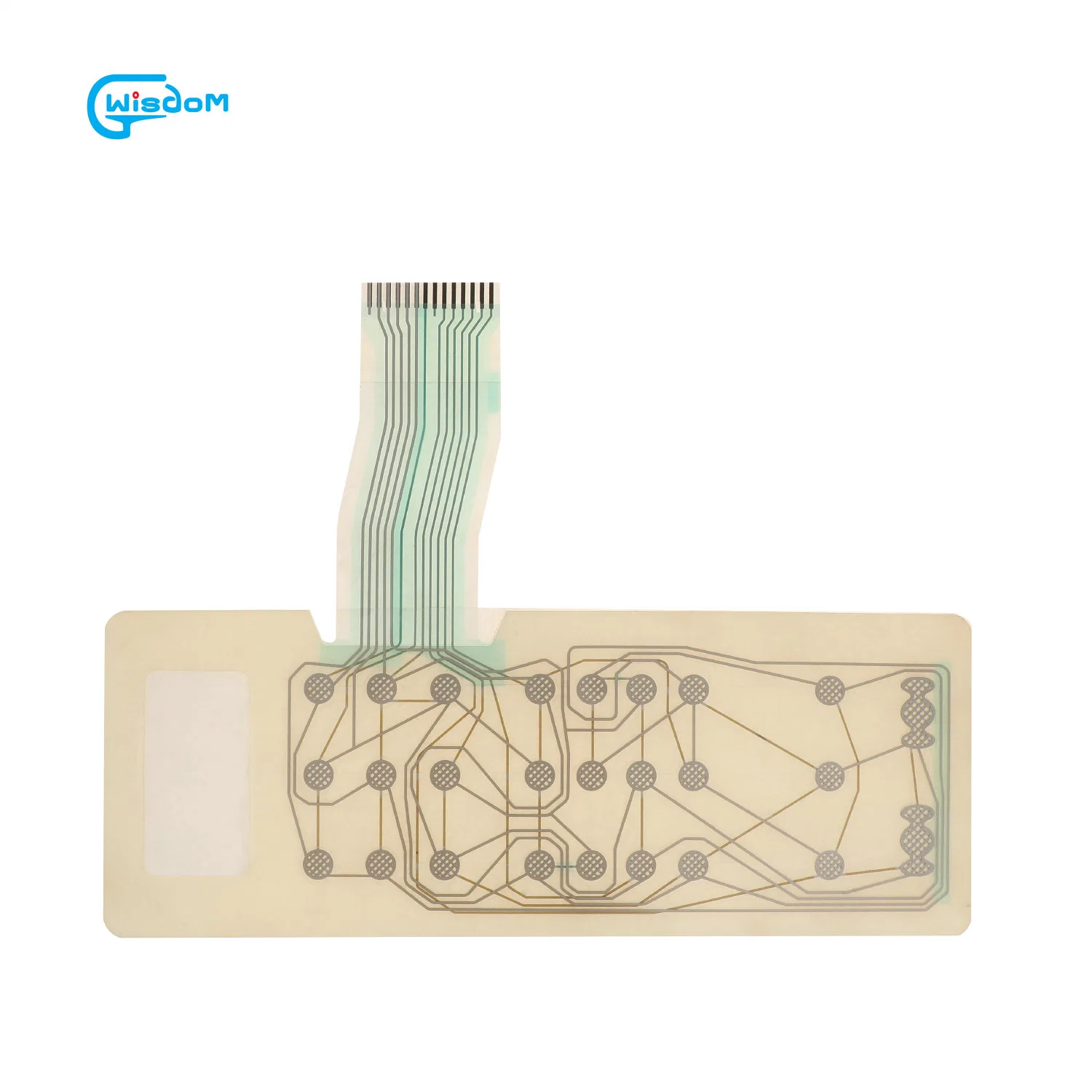 Customized Design Waterproof Membrane Switch with LED Embedded Display