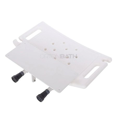 Ortonbath Medical Use Good Quality Anti-Skidding Bath Chair Bathroom Widened Shower Seat with Armrest and Support Leg for Elder People