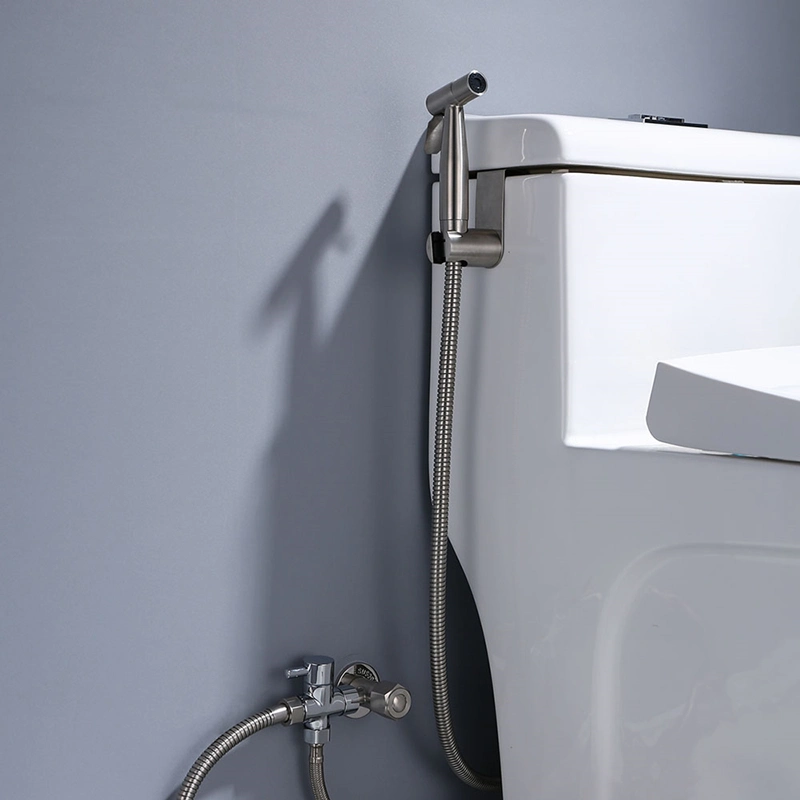 Ordinateur de Poche en acier inoxydable toilette bidet pulvérisateur pour salle de bain Douche à main du pulvérisateur auto-nettoyage