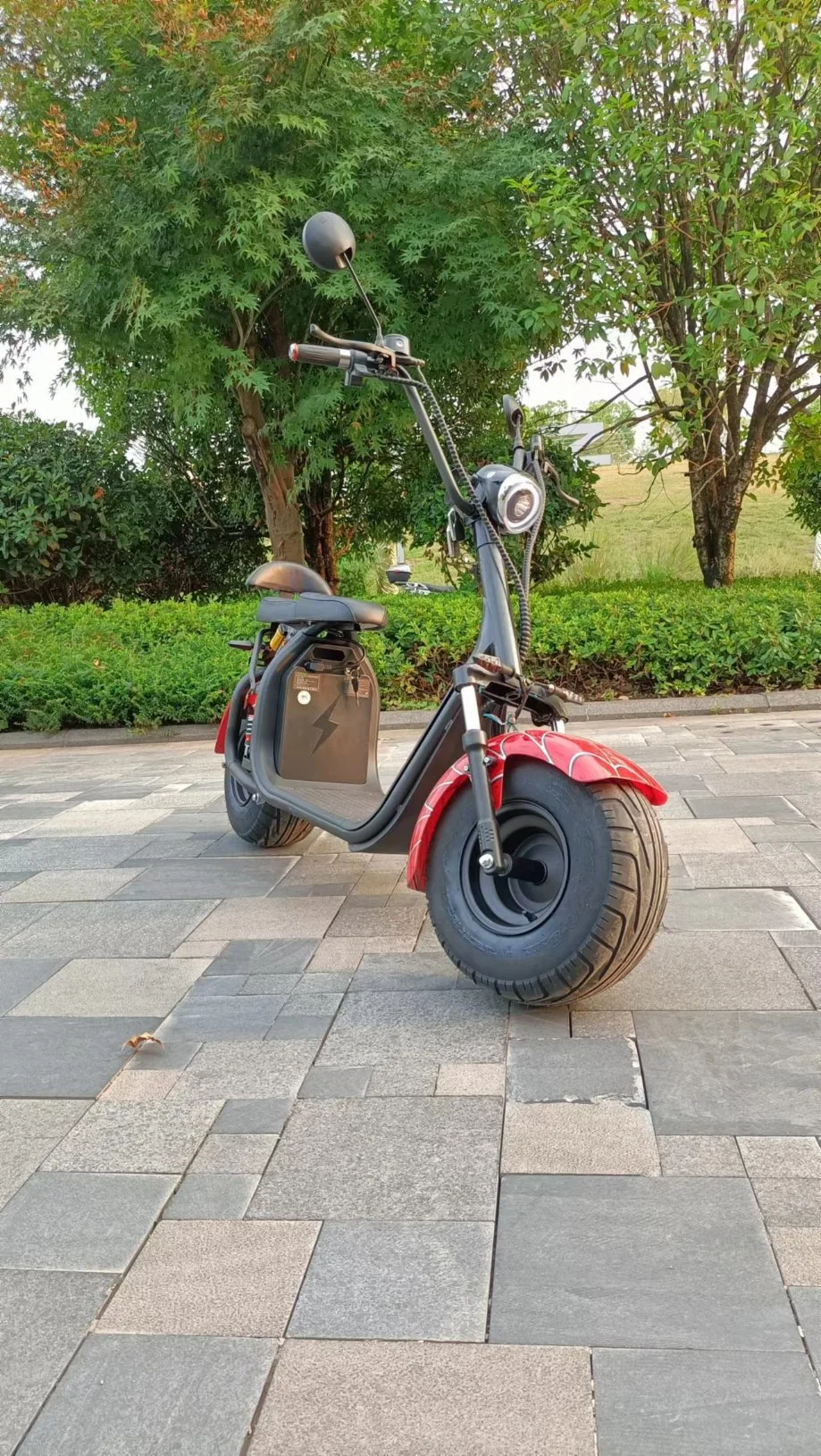 Производство EEC High Power FAT Tire Citycoco 2000W Electric Motorcyces Скутер 60 в 20 а/ч.