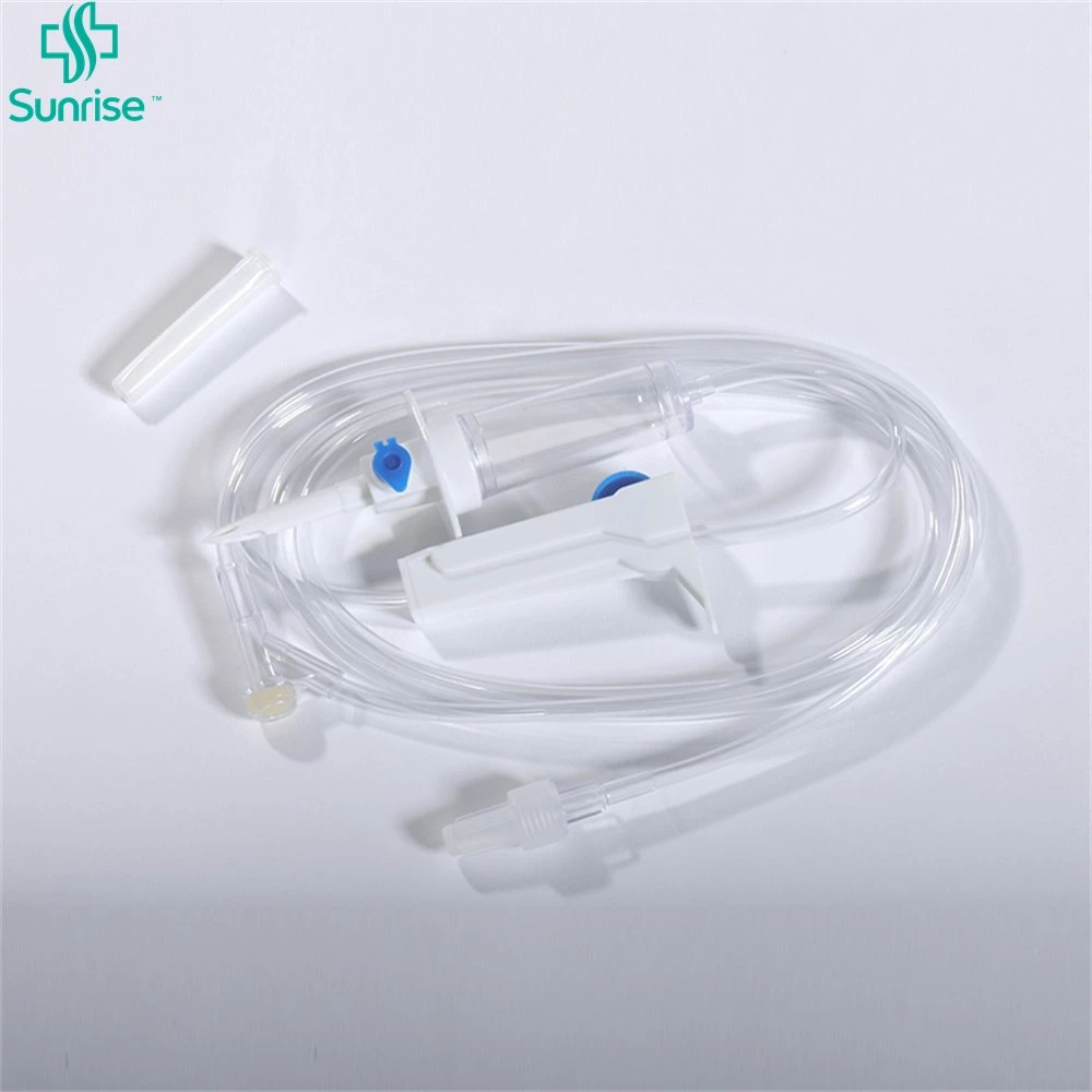 Disposable Medical Supplies Big Chamber Infusion Set Spike Without Wing