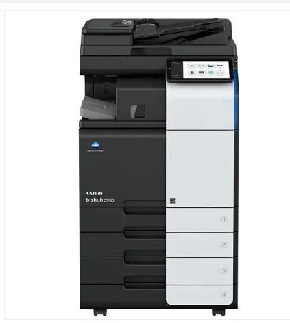 ناسخة Konica Minolta A3 الرقمية مكتب Bizhub C7130I الملونة و آلة تصوير ليزر مركبة