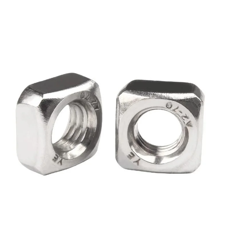 Stainless Steel Square Nuts DIN557 M3 M4 M5 M6 M8 M10 M12 DIN557 Square Nut