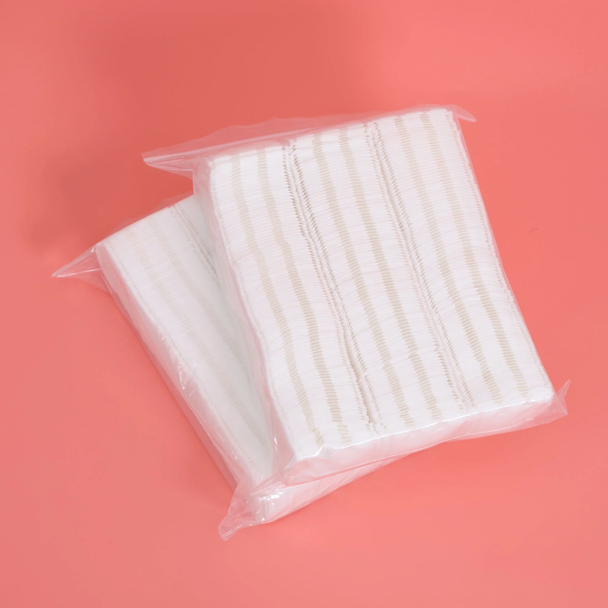 White Natural Pure Cotton 180GSM 5*6cm Disposable Cotton Pad