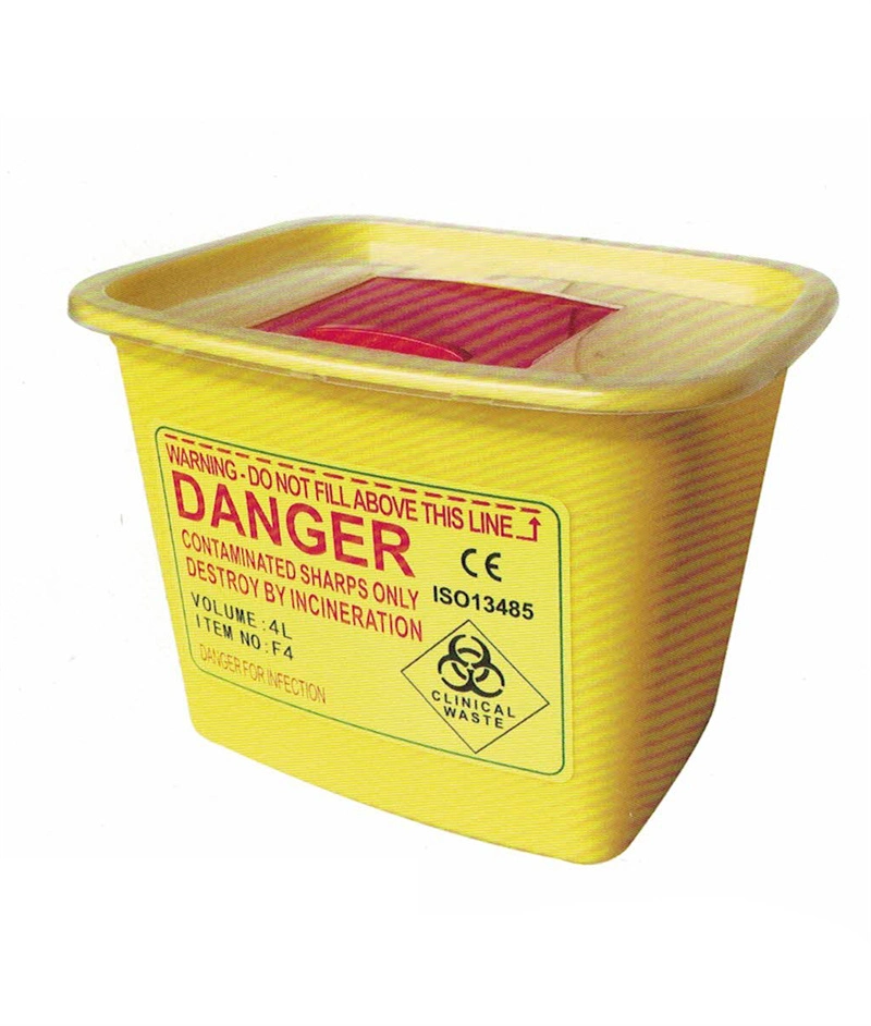 Sharp Disposable Container Medicalwaste Safety Box of Syringe Needle Box