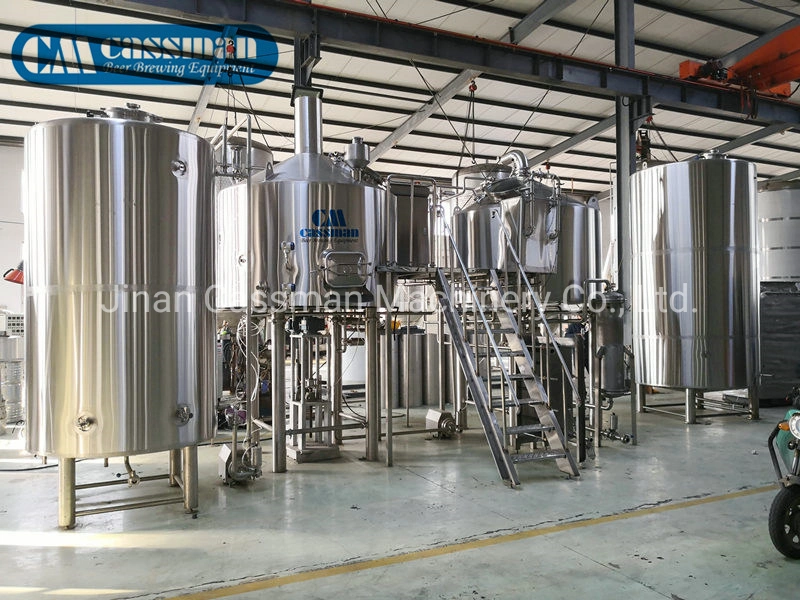 Gran 2000L Cervecera Cassman comercial fermentador equipamiento cervecería llave en mano