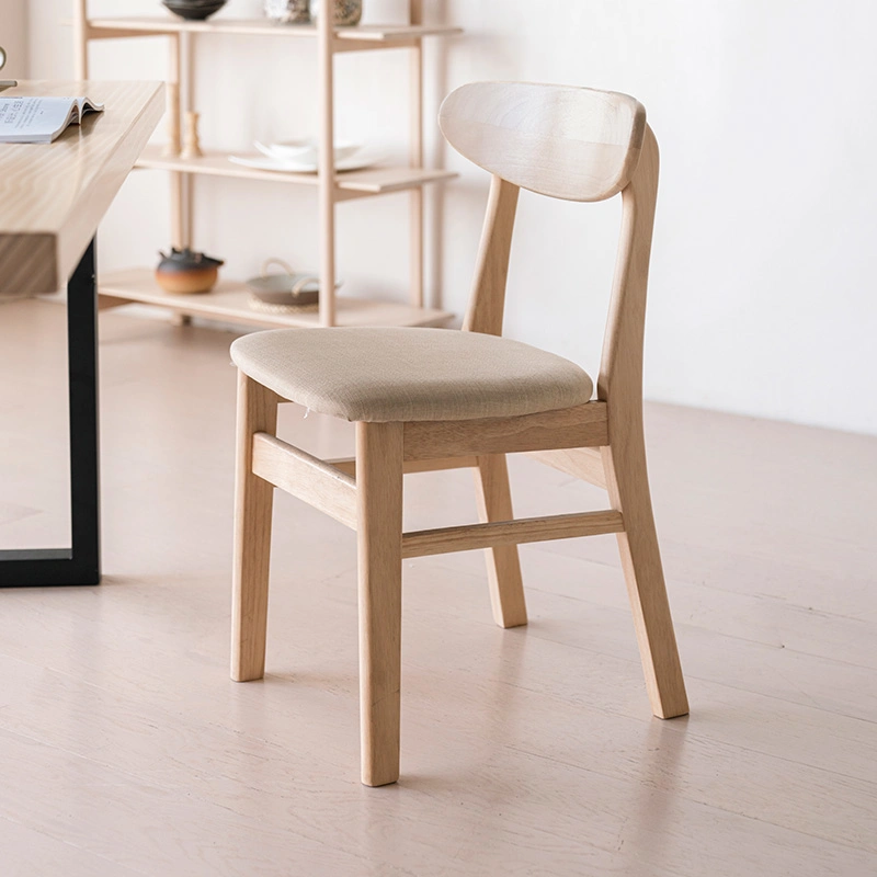 OEM personalizado ODM Nordic Pino de madera Sillas comedor Mobiliario de habitación Mesas de comedor