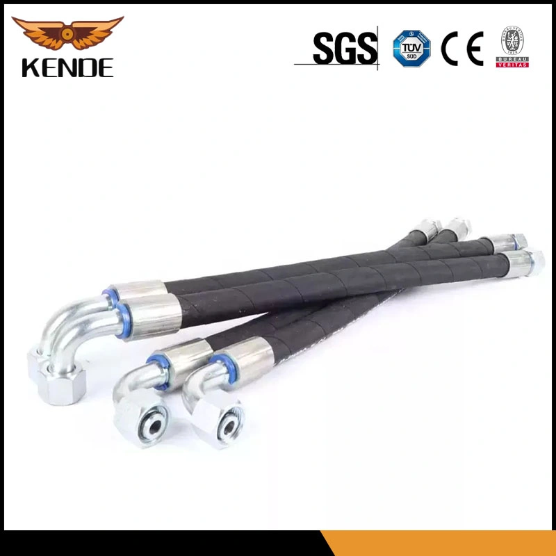 Car Fluid Braided Hydraulic Motorcycle Rubber Brake Hose SAE J1401 Material Assembly