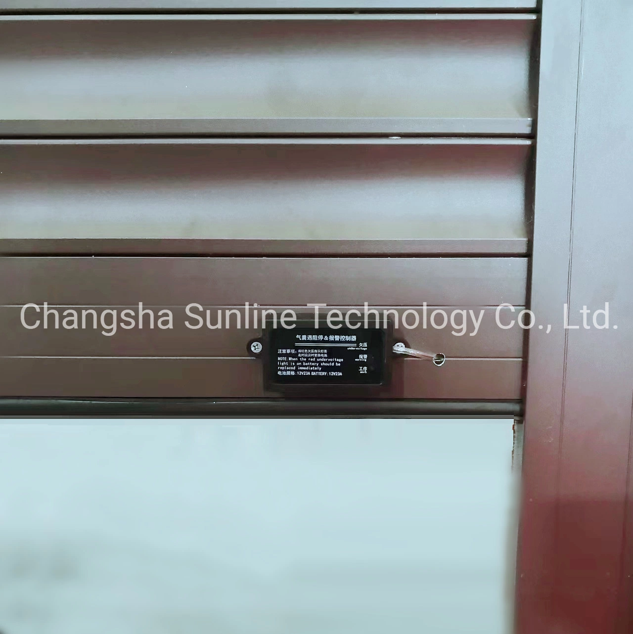 High-Grade Imitation Copper Rolling Shutter Garage Door